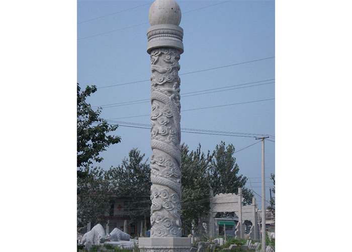 石雕龙柱08