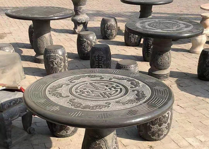 石雕桌凳