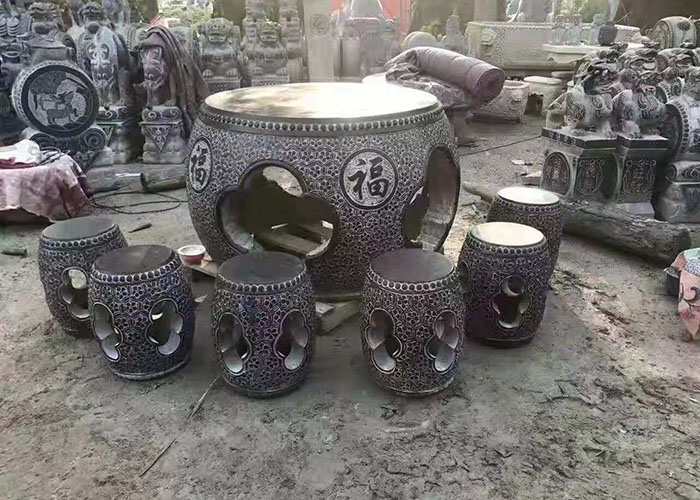 石雕桌凳