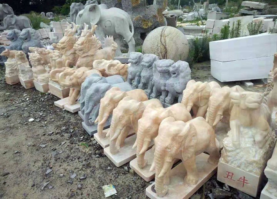 大象石雕3