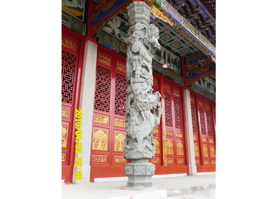 石雕龙柱5