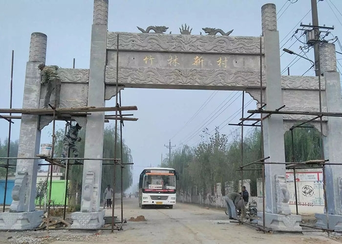 石雕牌坊安装要考虑注意哪些事项