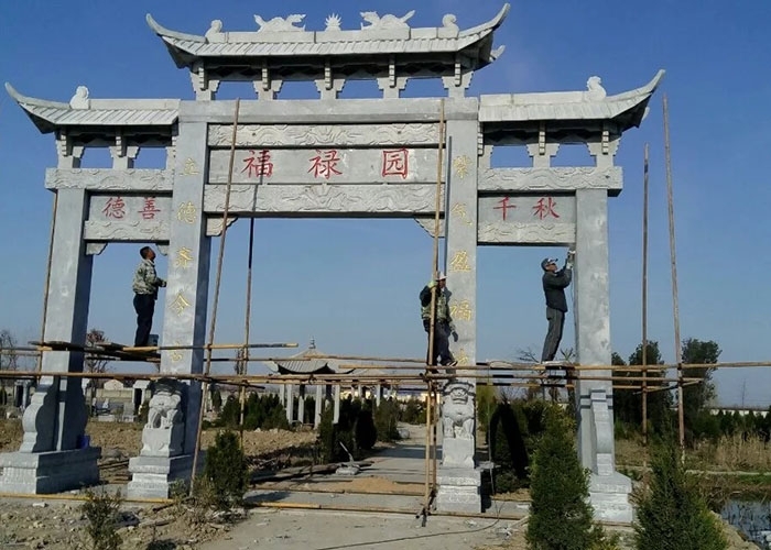 石牌坊安装前就要做好保养工作