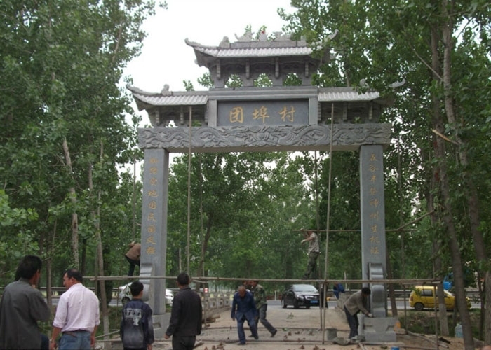 石牌楼装过程中需要注意什么