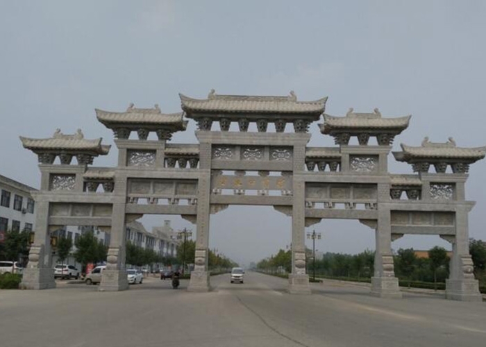 石牌坊的施工事项及安装细节
